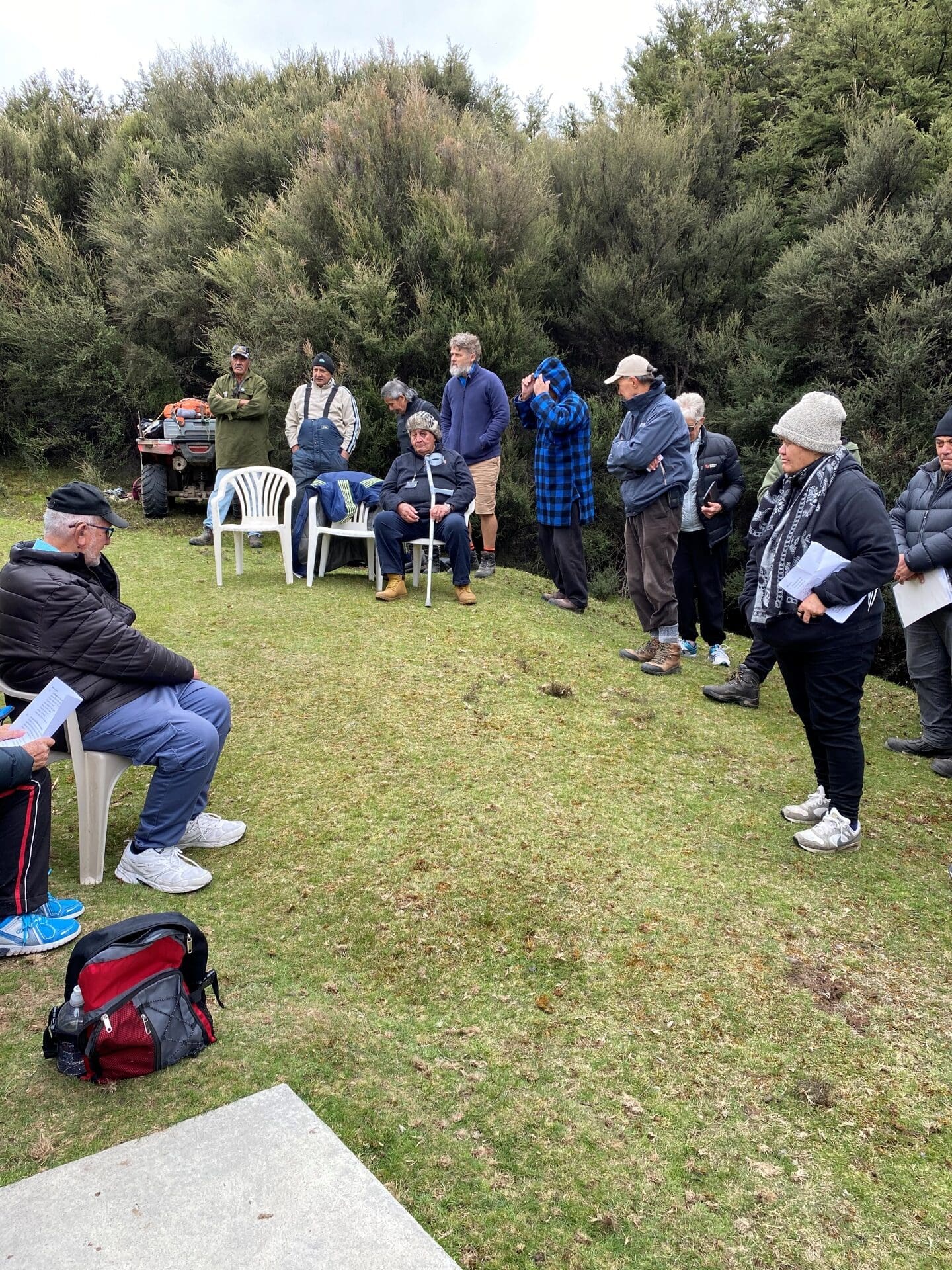 Owners Blessing New Hut